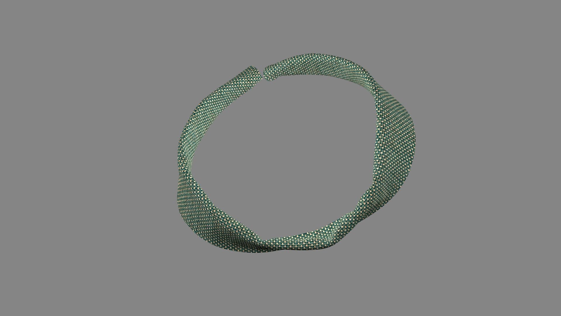 Dress collars scarves and necklaces decorated 3d models 3D model_3