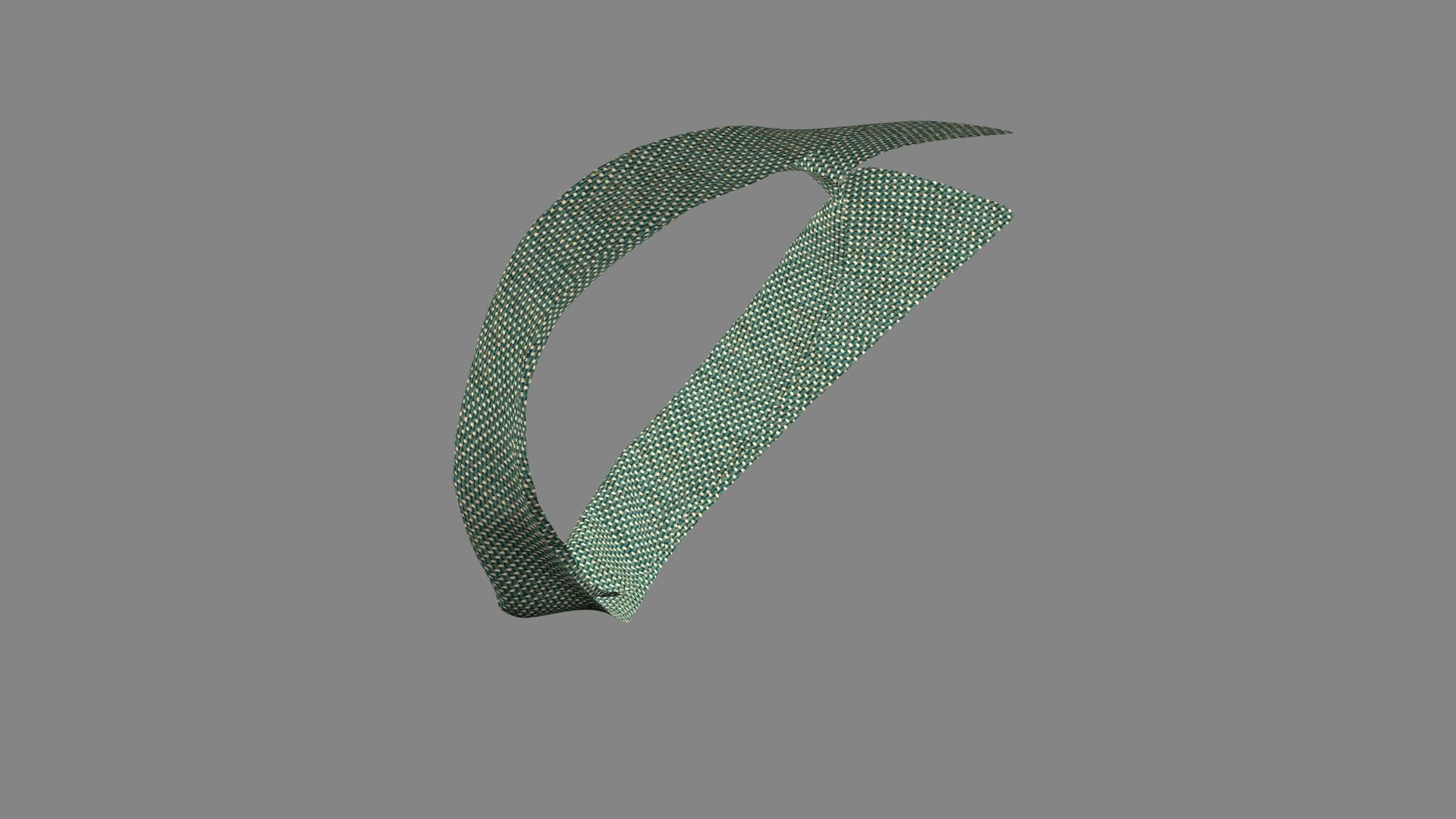 Dress collars scarves and necklaces decorated 3d models 3D model_4