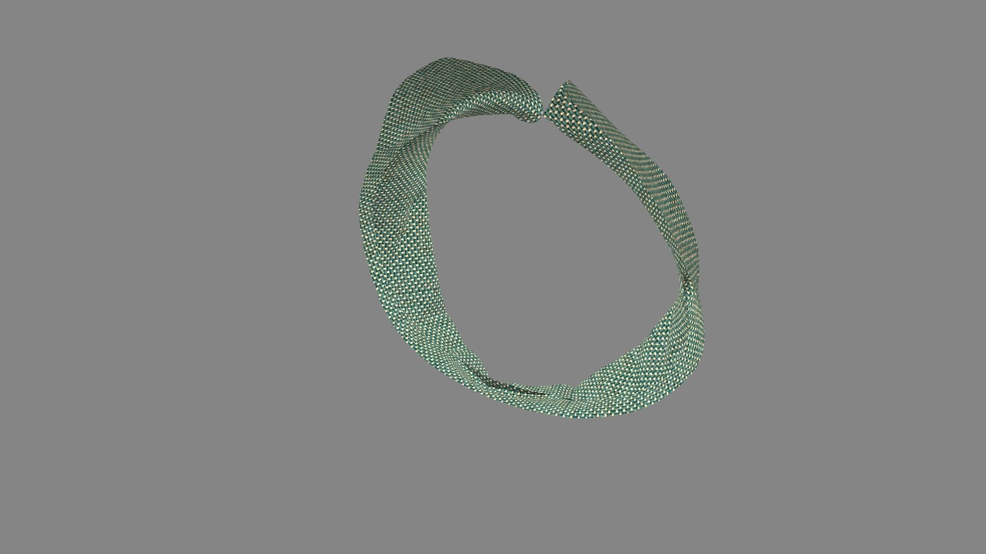 Dress collars scarves and necklaces decorated 3d models 3D model_5