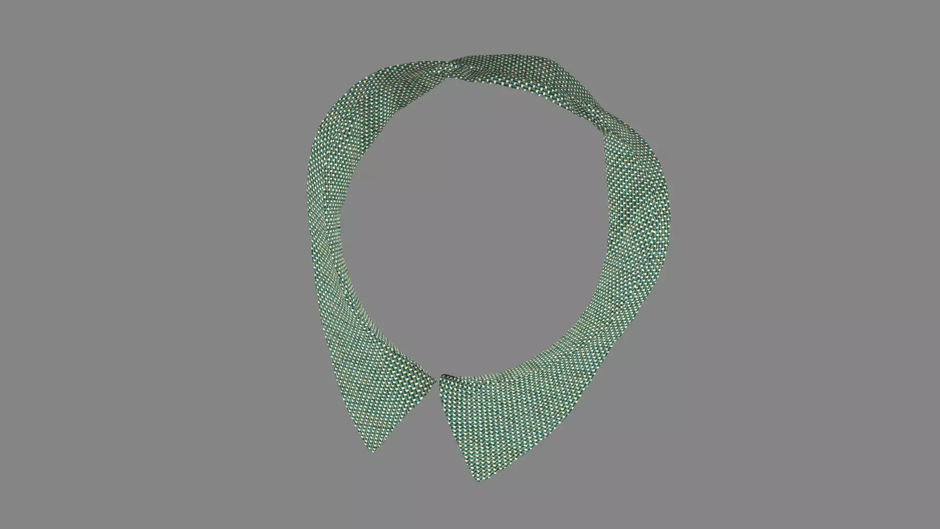 Dress collars scarves and necklaces decorated 3d models 3D model_0