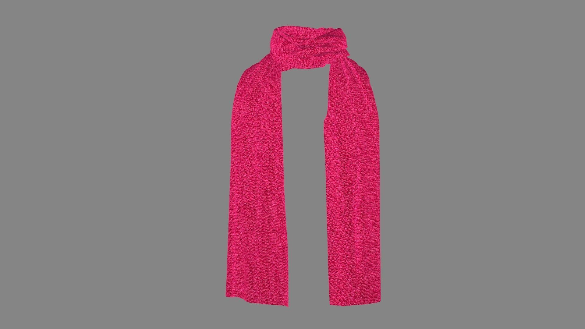 Dress collars scarves and necklaces decorated 3d models 3D model_4