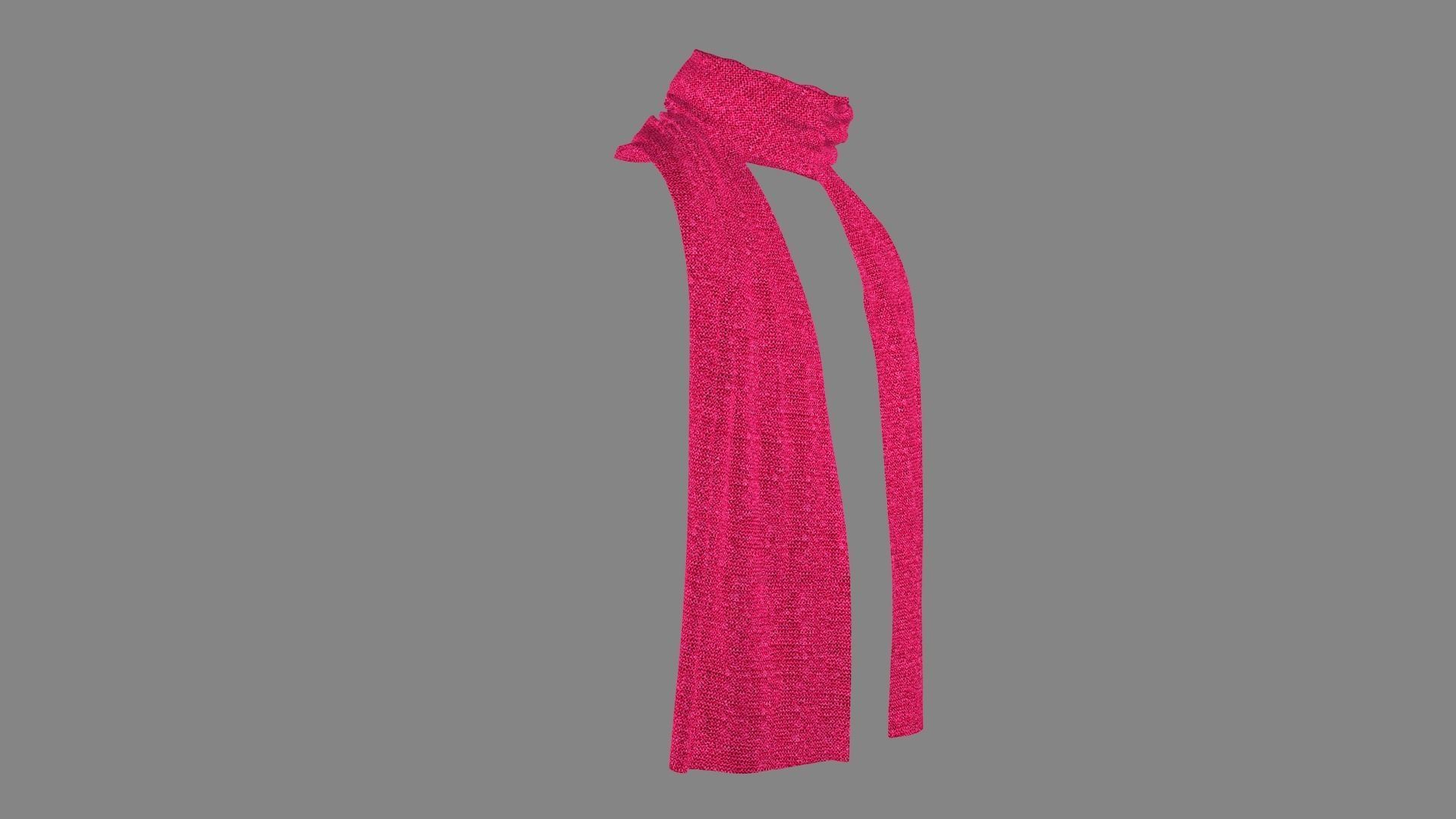 Dress collars scarves and necklaces decorated 3d models 3D model_3