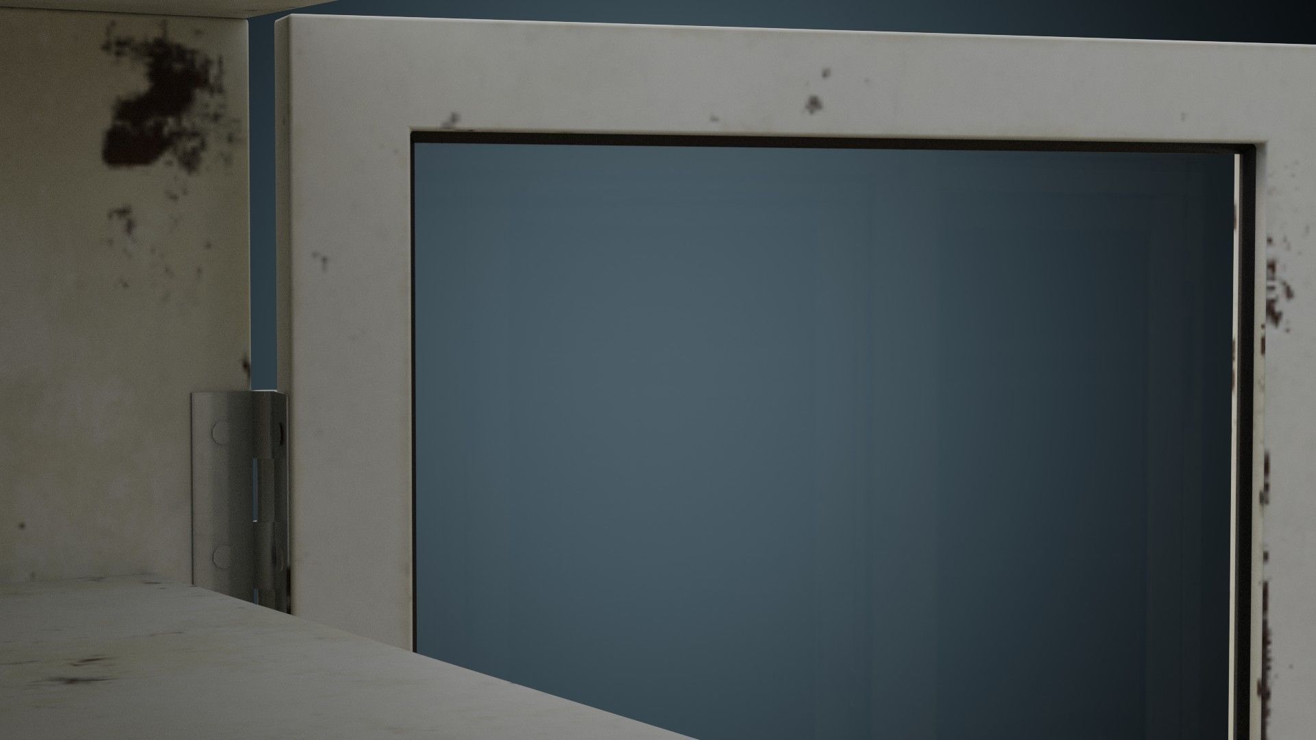 Medical Cabinet 2B Low-poly 3D model_8