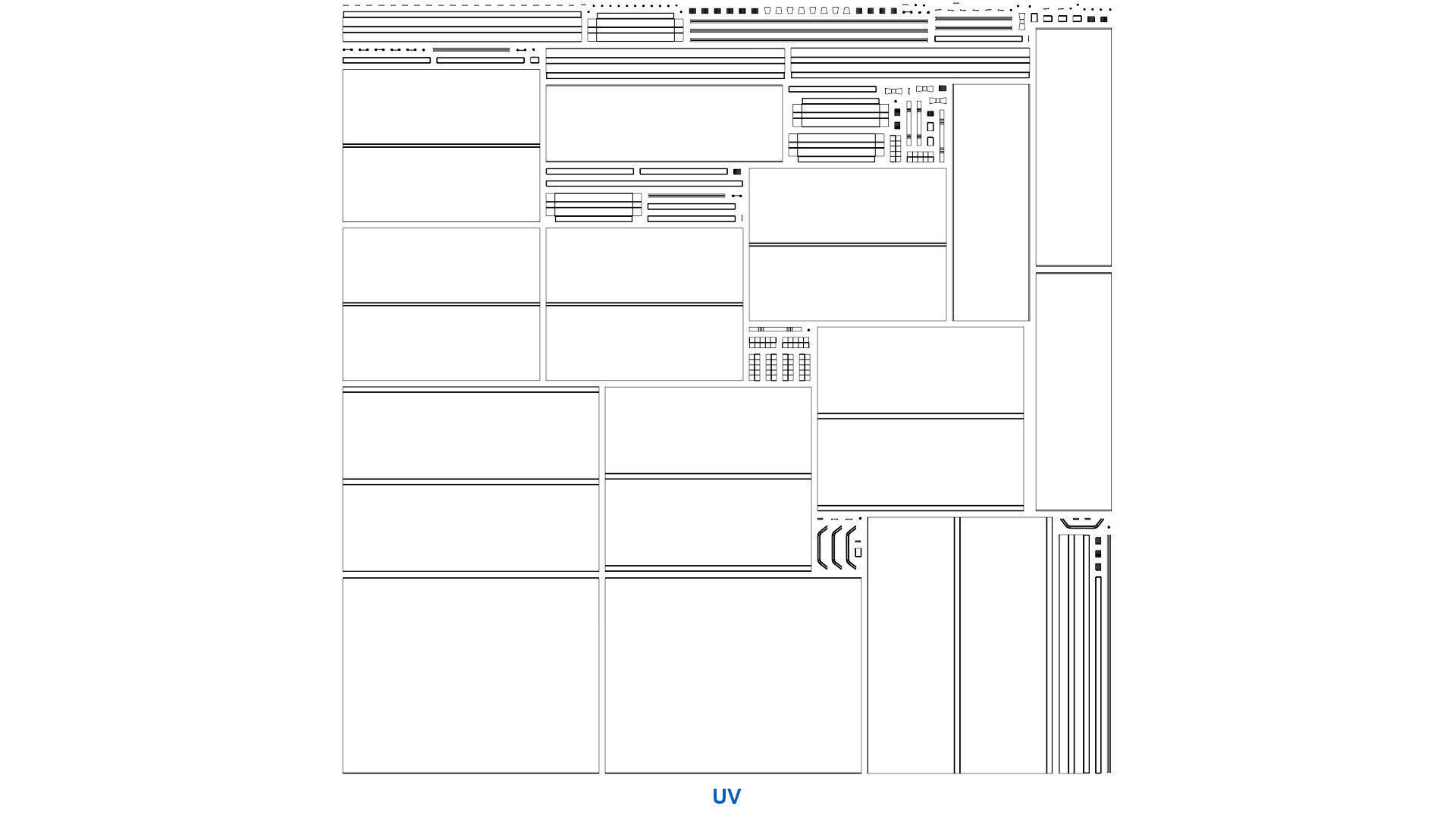 Medical Cabinet 2B Low-poly 3D model_11