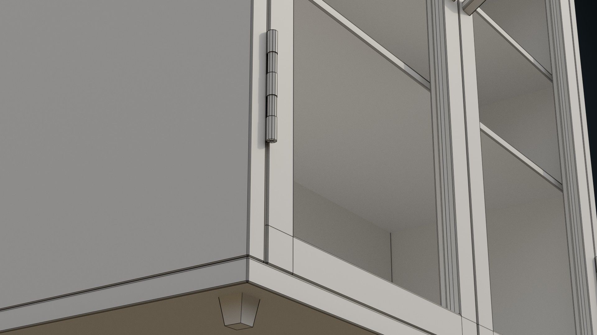 Medical Cabinet 2B Low-poly 3D model_10