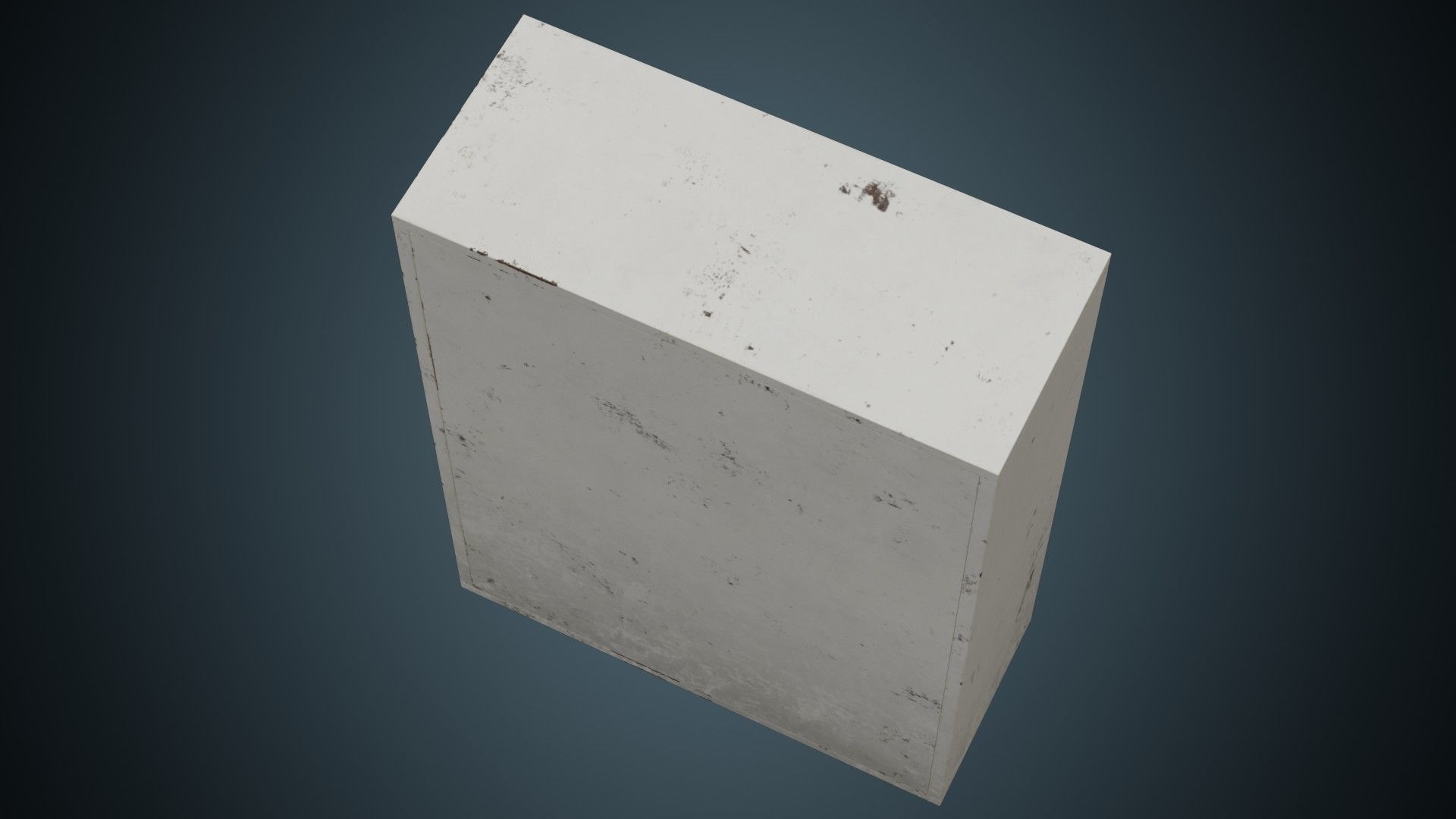 Medical Cabinet 2B Low-poly 3D model_5