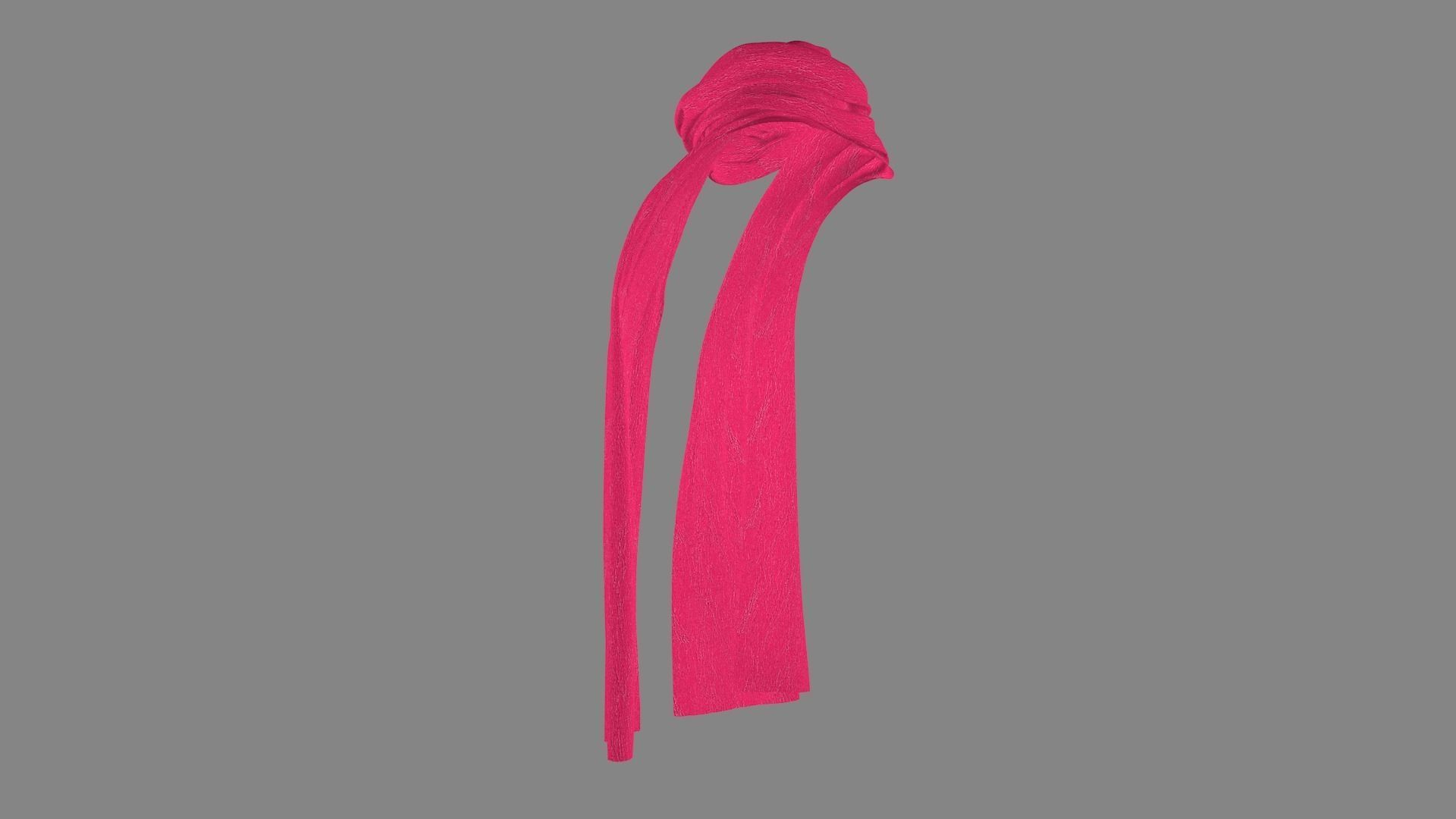 Dress collars scarves and necklaces decorated 3d models 3D model_6