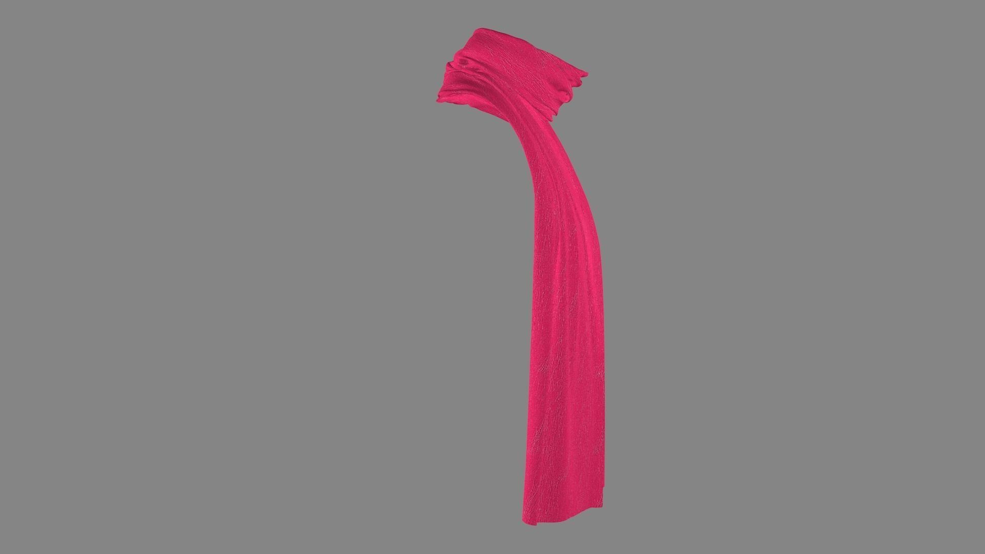 Dress collars scarves and necklaces decorated 3d models 3D model_3
