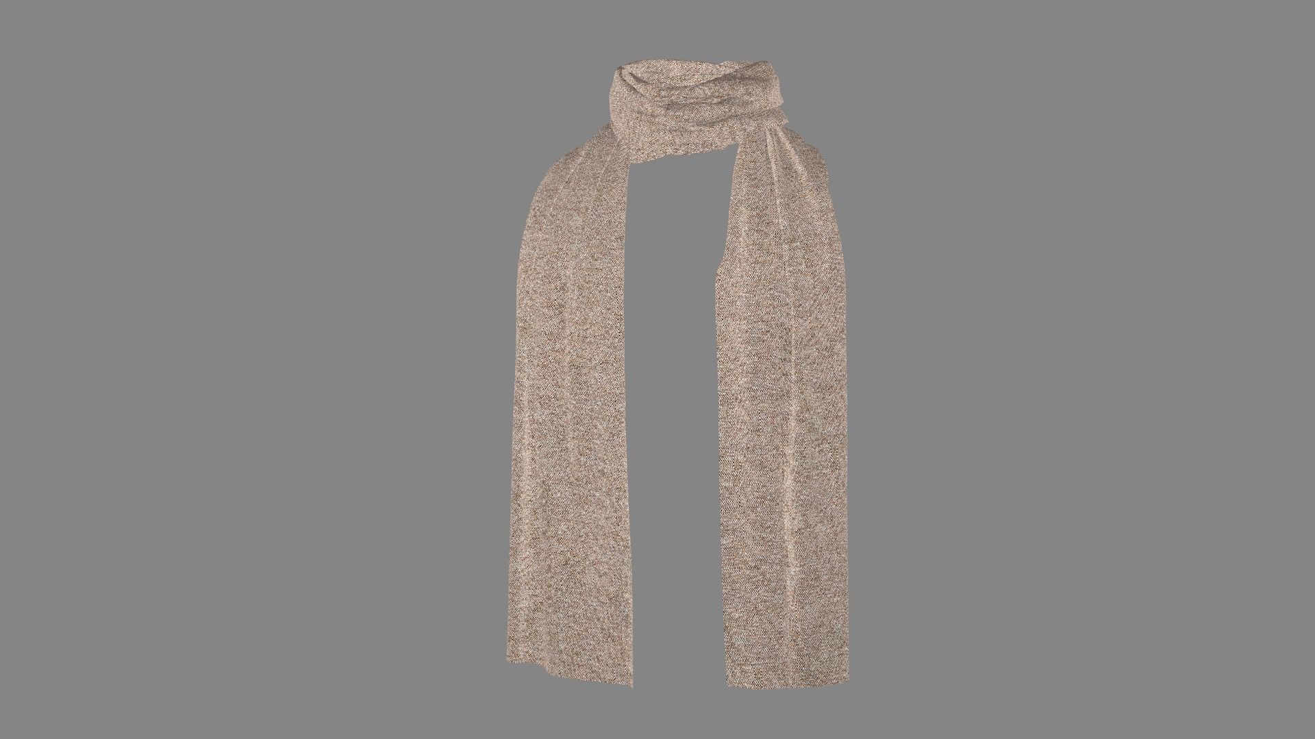 Dress collars scarves and necklaces decorated 3d models 3D model_2