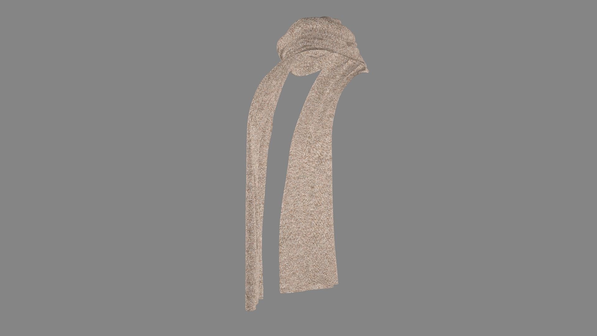 Dress collars scarves and necklaces decorated 3d models 3D model_5