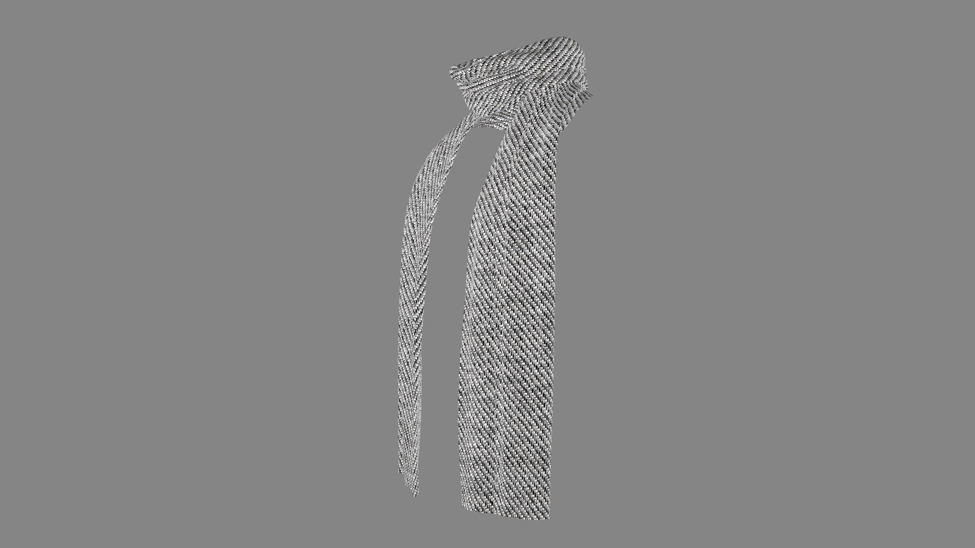 Dress collars scarves and necklaces decorated 3d models 3D model_4