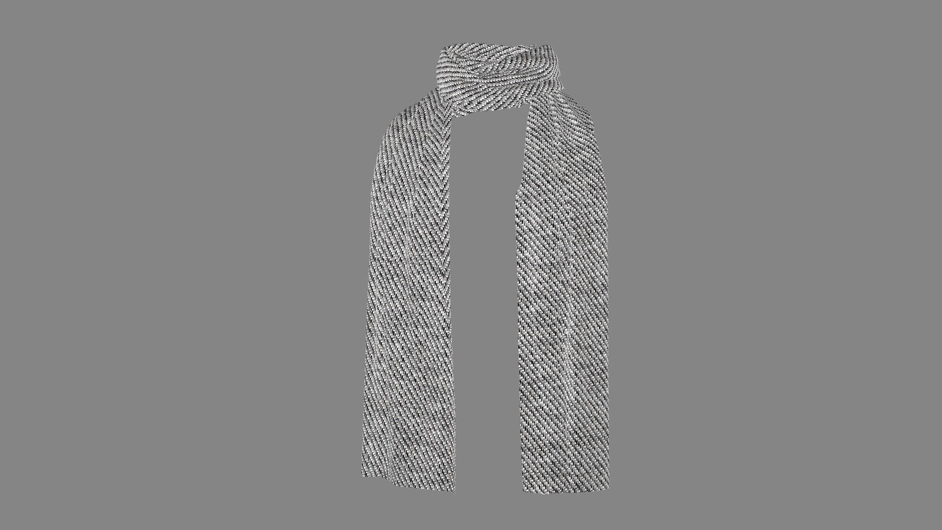 Dress collars scarves and necklaces decorated 3d models 3D model_2