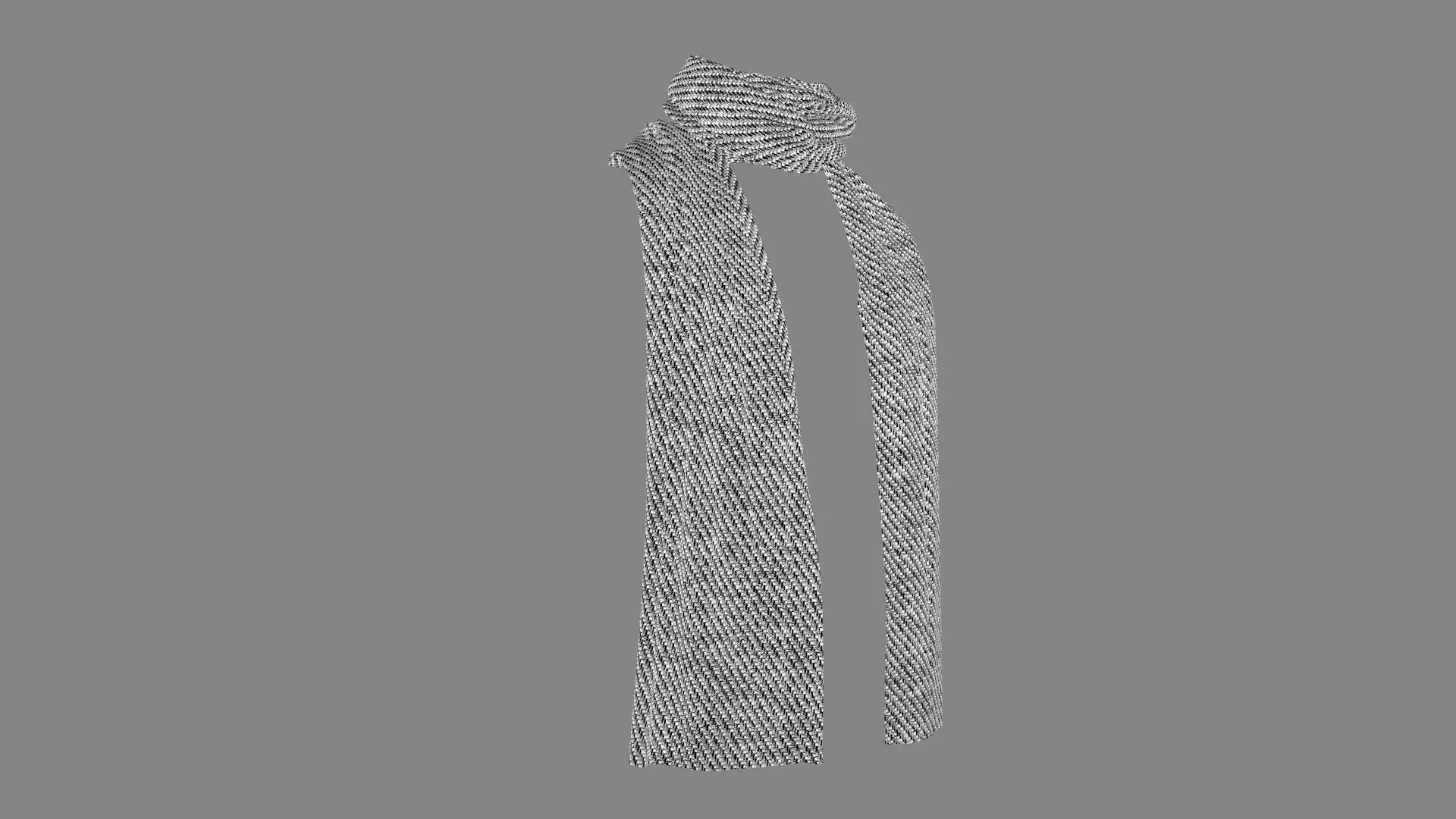 Dress collars scarves and necklaces decorated 3d models 3D model_0
