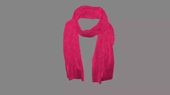 Dress collars scarves and necklaces decorated 3d models
