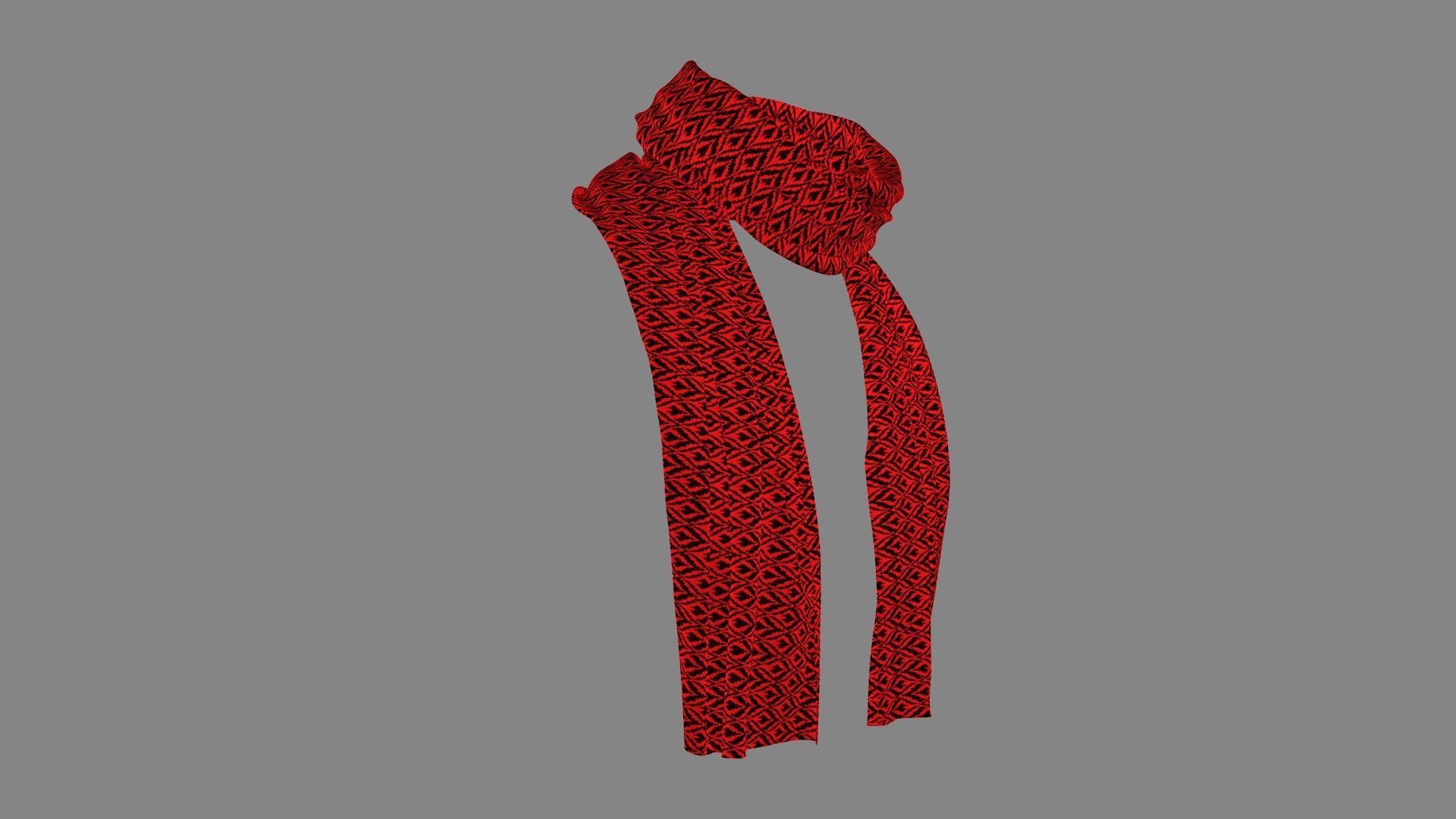 Dress collars scarves and necklaces decorated 3d models 3D model_2
