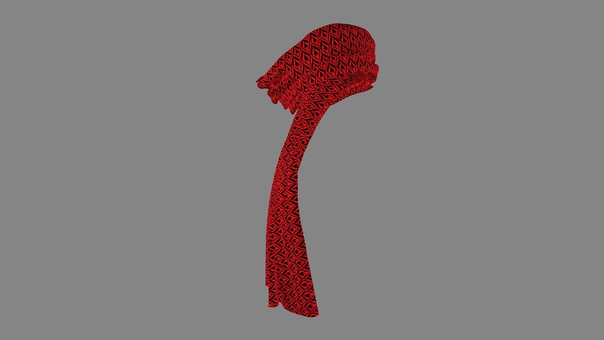 Dress collars scarves and necklaces decorated 3d models 3D model_5