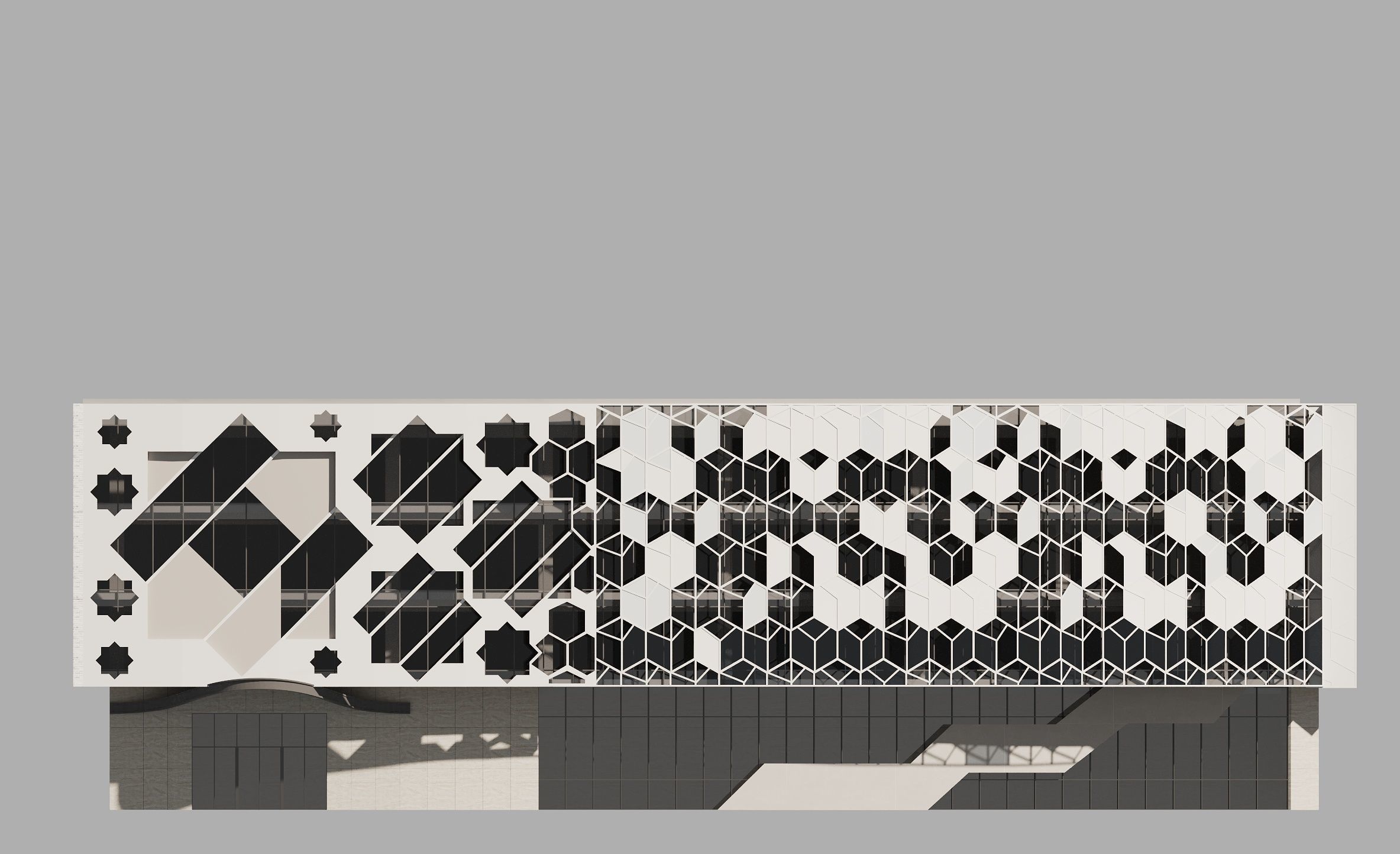 biulding exterior design 3D model_4