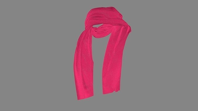 Dress collars scarves and necklaces decorated 3d models 3D model