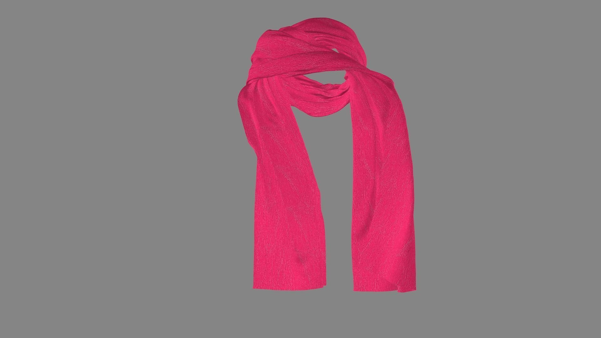Dress collars scarves and necklaces decorated 3d models 3D model_2