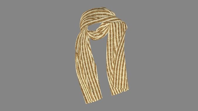 Dress collars scarves and necklaces decorated 3d models 3D model