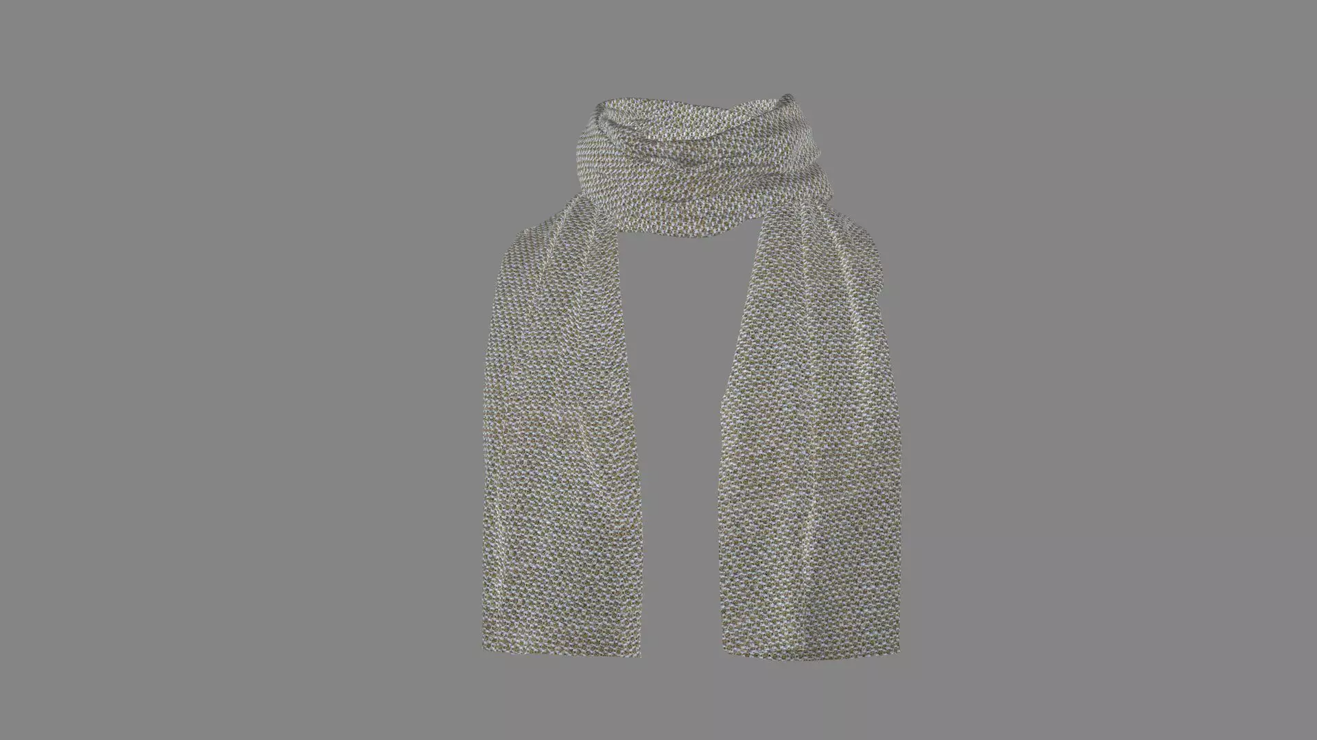 Dress collars scarves and necklaces decorated 3d models 3D model_0