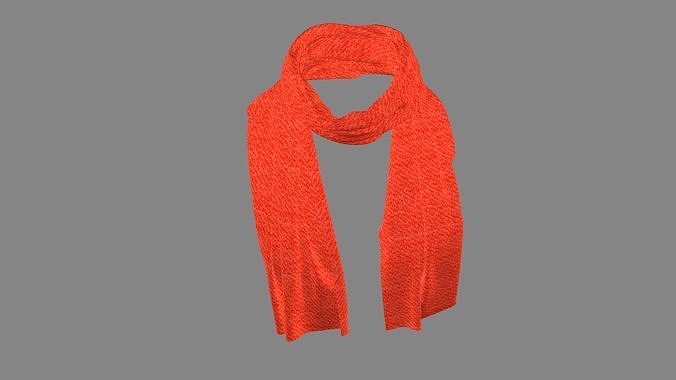 Dress collars scarves and necklaces decorated 3d models 3D model