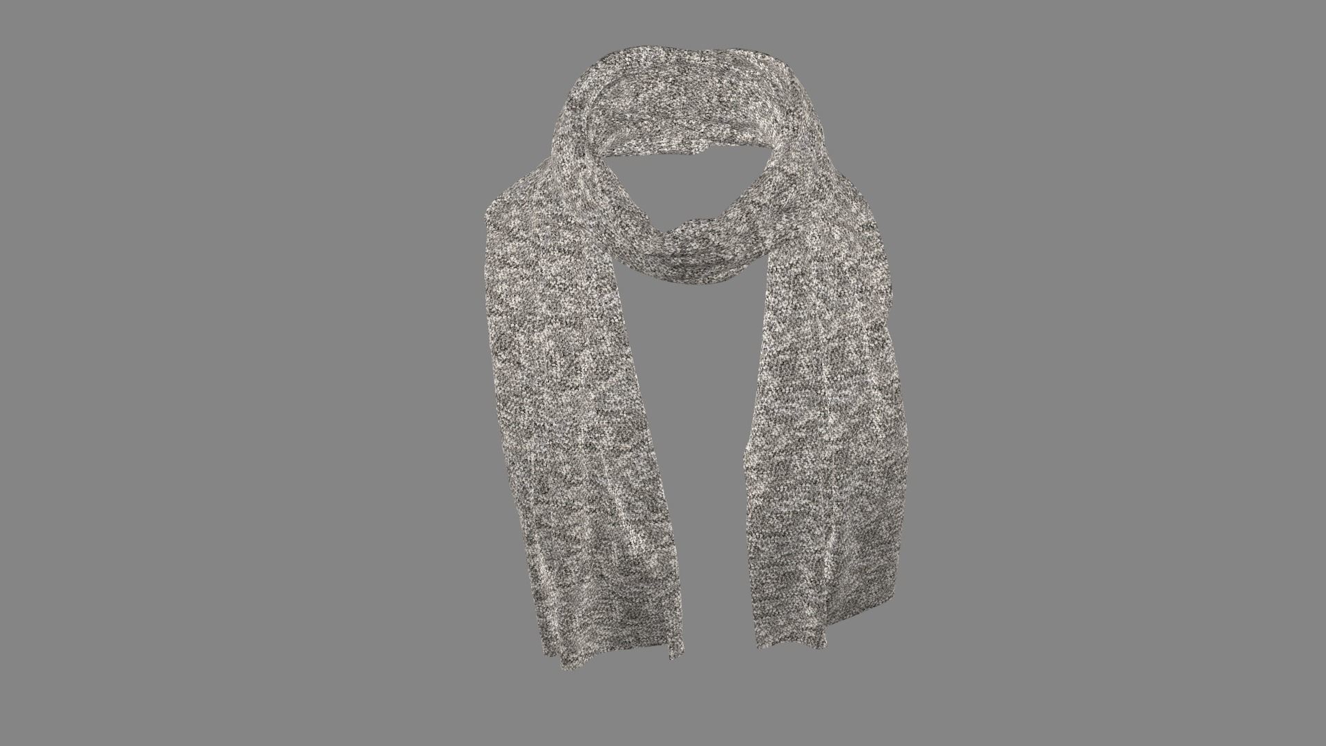 Dress collars scarves and necklaces decorated 3d models 3D model_6