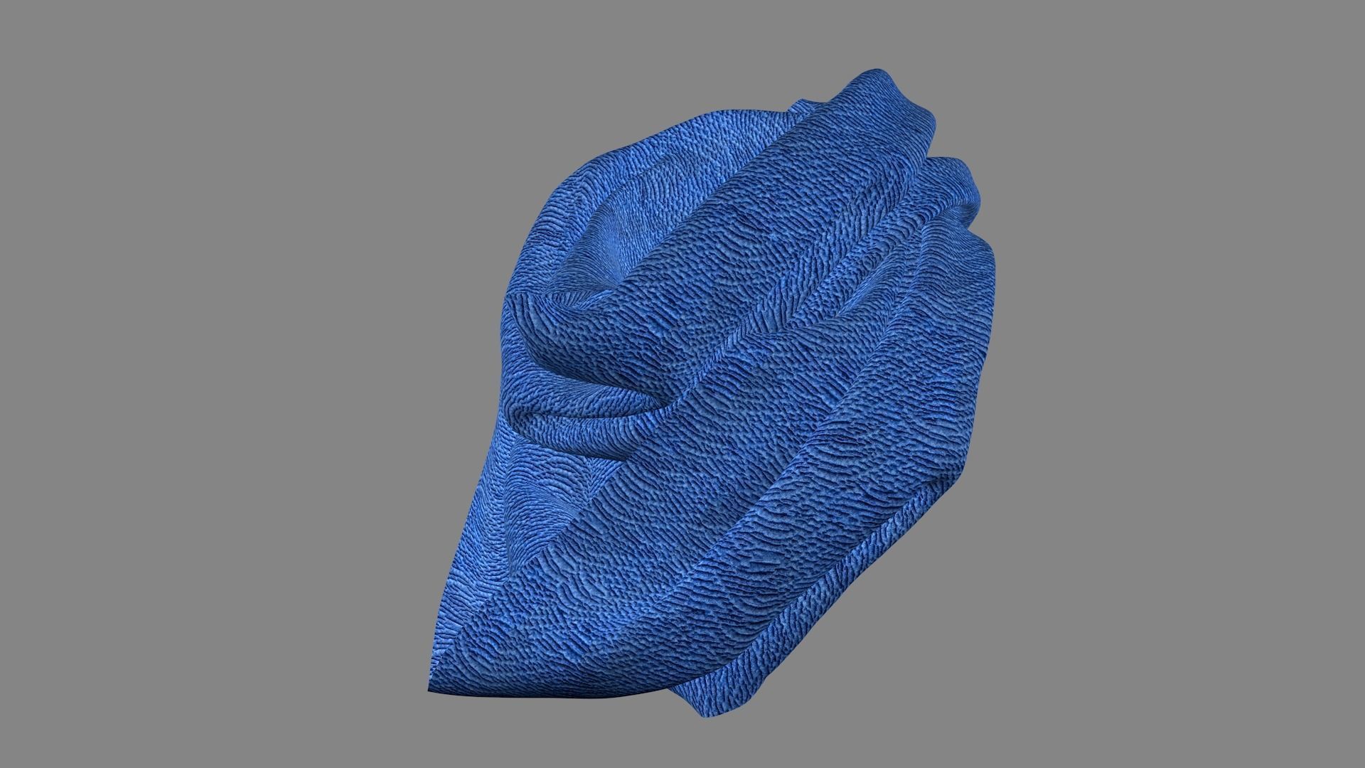 Dress collars scarves and necklaces decorated 3d models 3D model_5