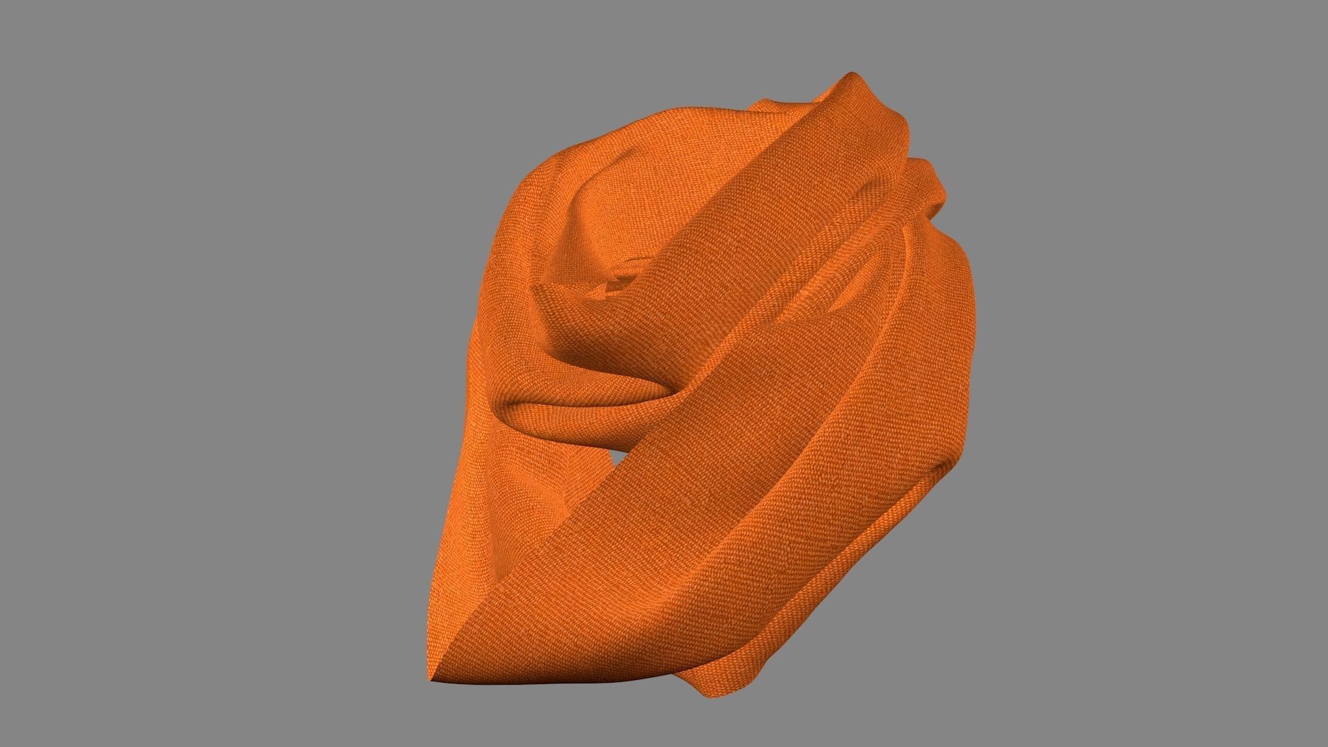 Dress collars scarves and necklaces decorated 3d models 3D model_3