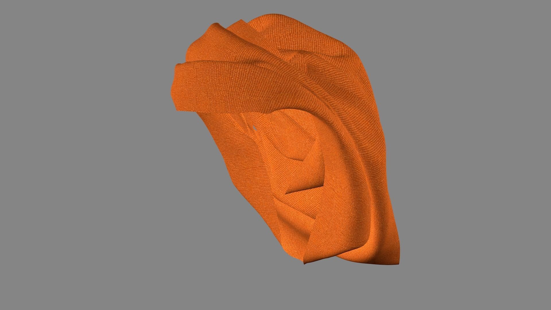 Dress collars scarves and necklaces decorated 3d models 3D model_6