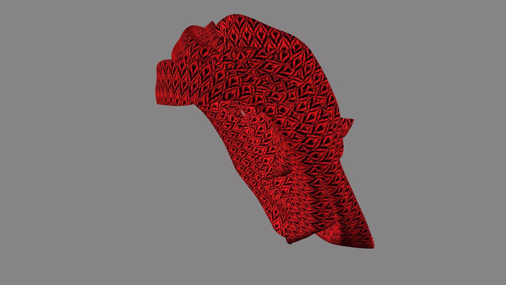 Dress collars scarves and necklaces decorated 3d models 3D model_0