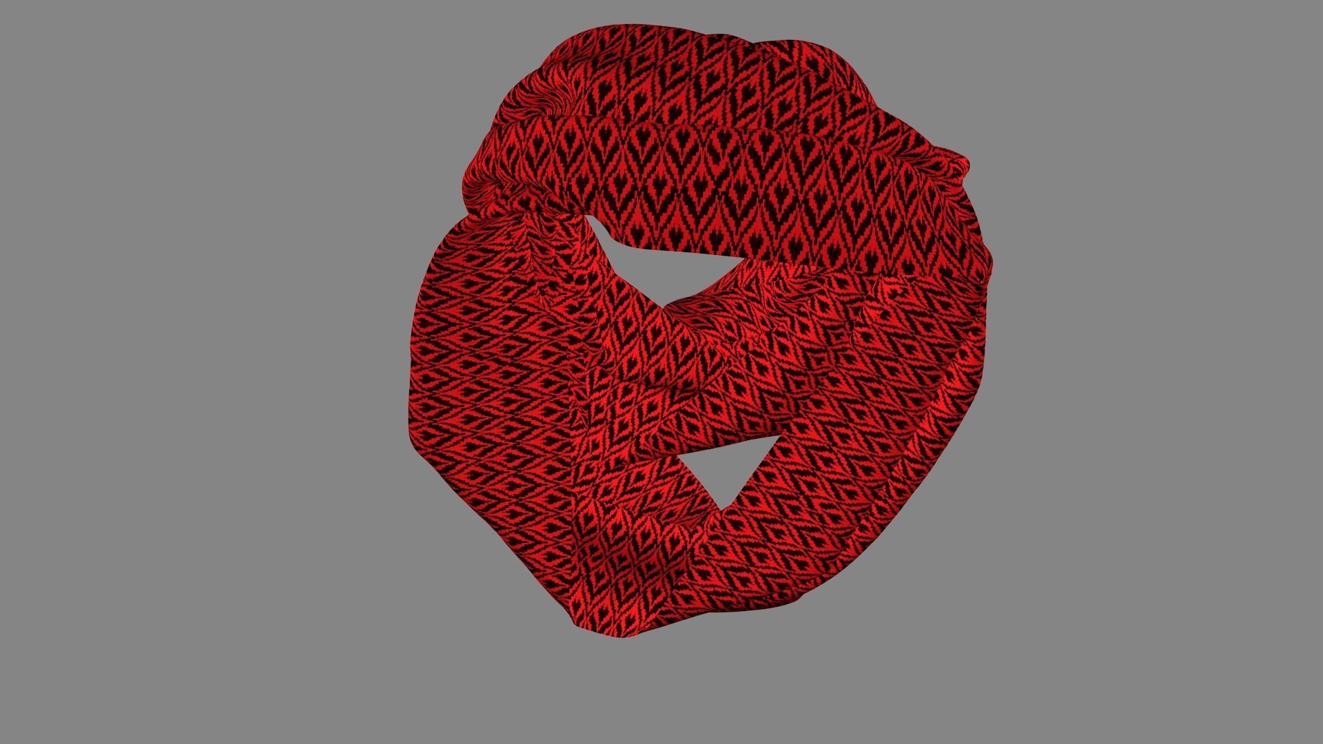 Dress collars scarves and necklaces decorated 3d models 3D model_5
