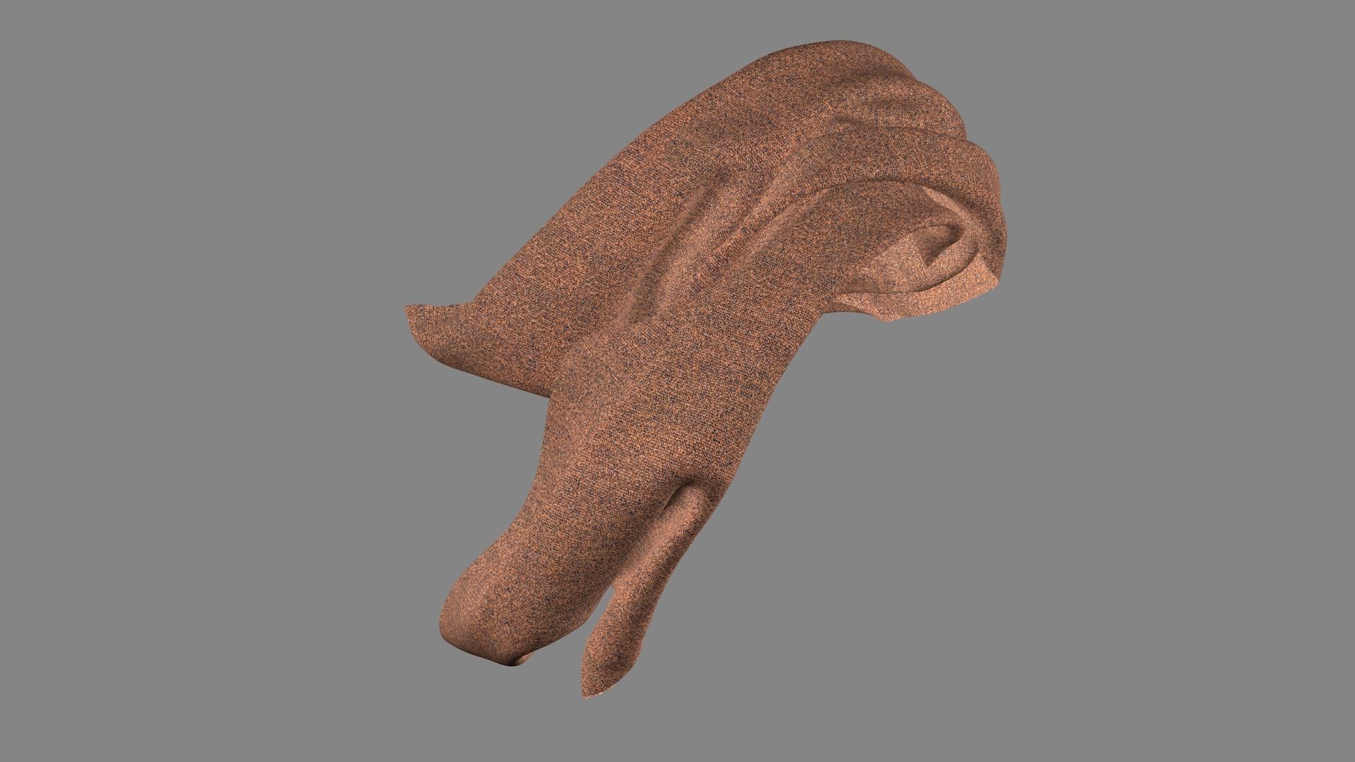 Dress collars scarves and necklaces decorated 3d models 3D model_4