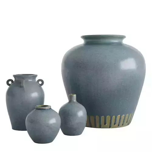 Seehorn Handcrafted Vases 3D model