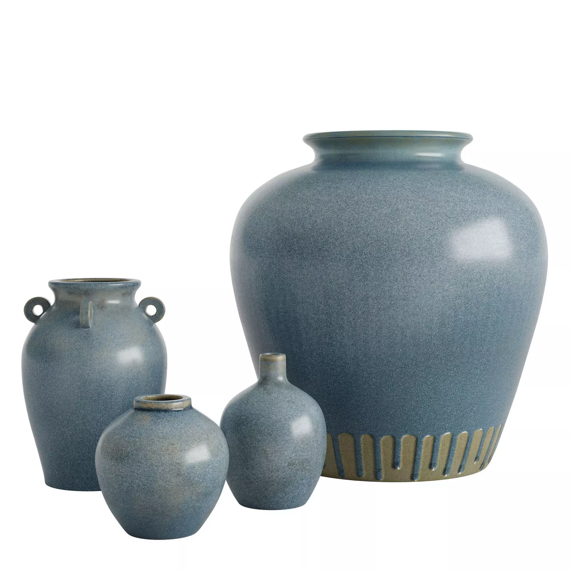 Seehorn Handcrafted Vases 3D model_0
