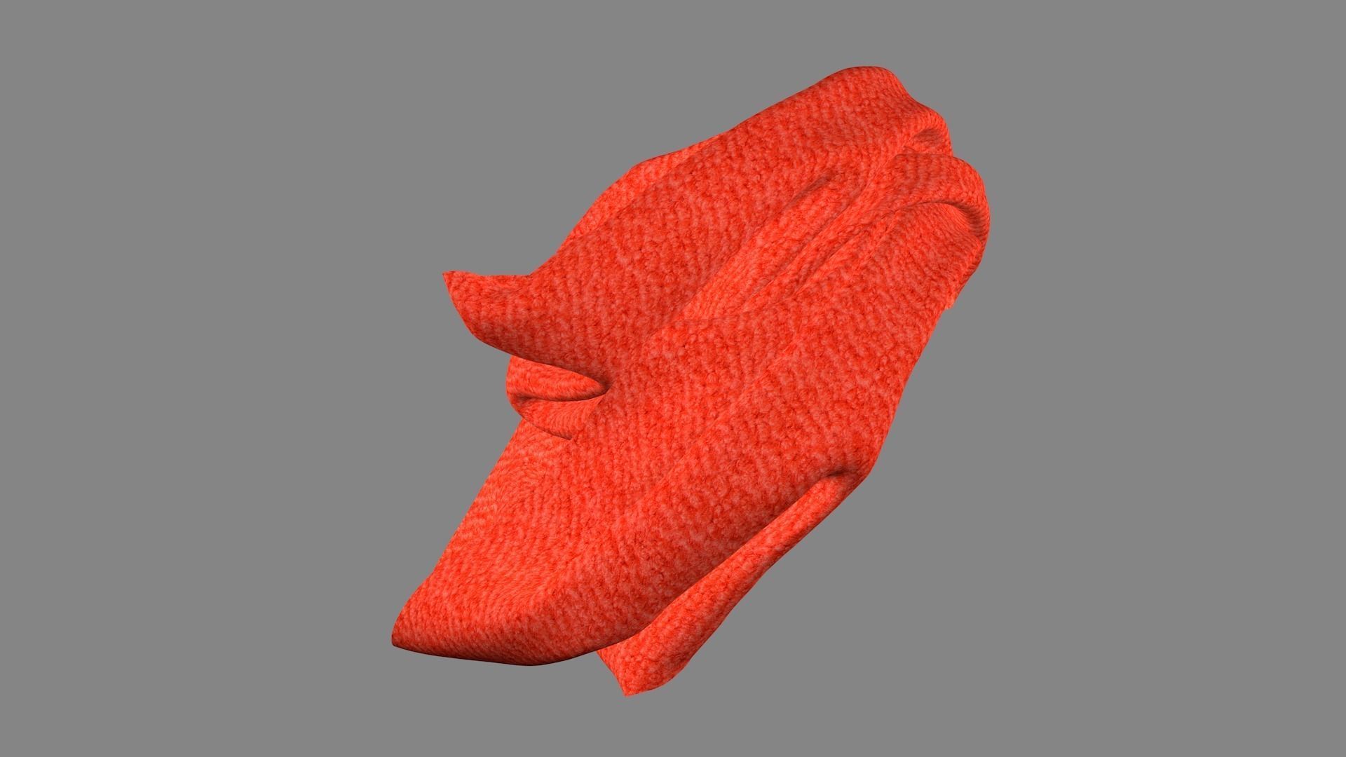 Dress collars scarves and necklaces decorated 3d models 3D model_3