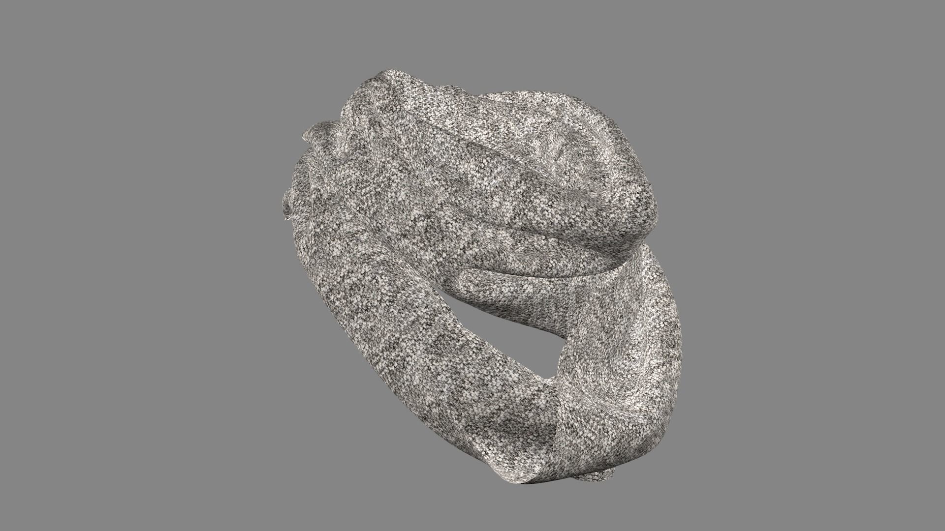 Dress collars scarves and necklaces decorated 3d models 3D model_5