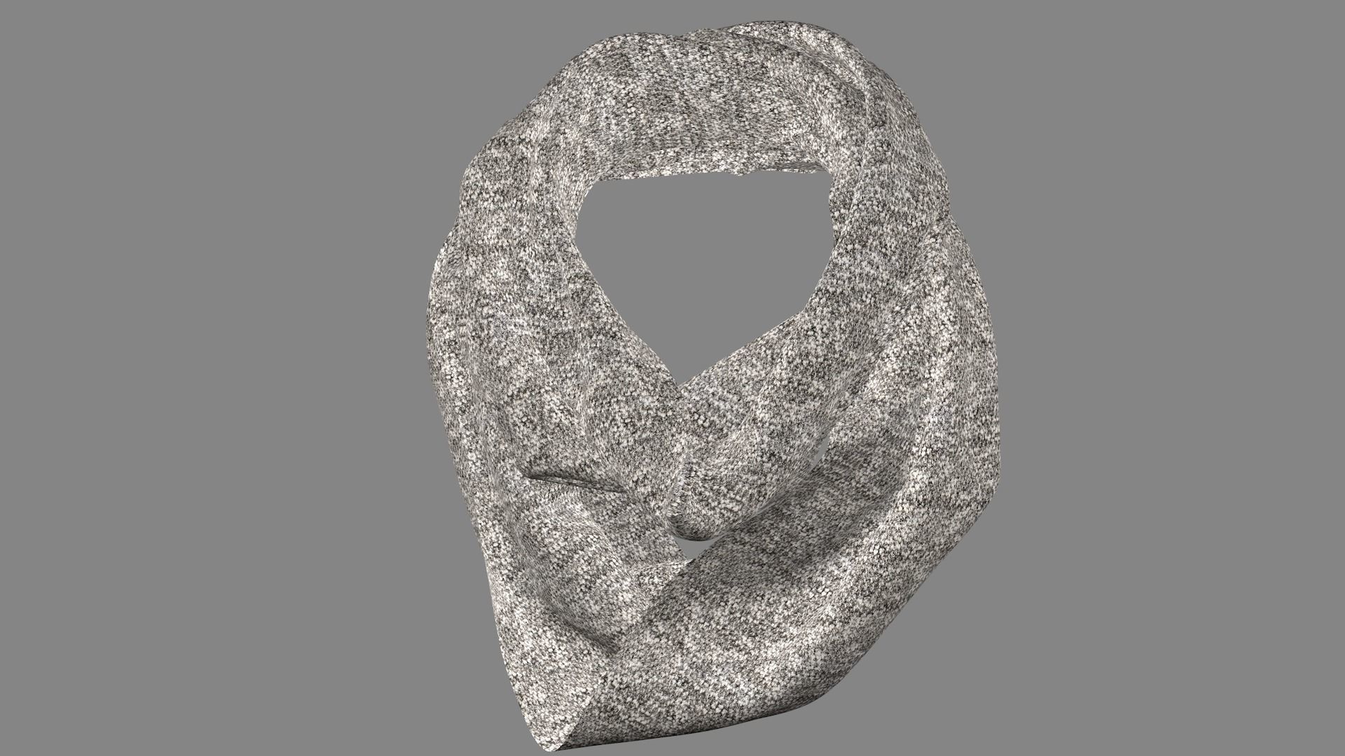 Dress collars scarves and necklaces decorated 3d models 3D model_6