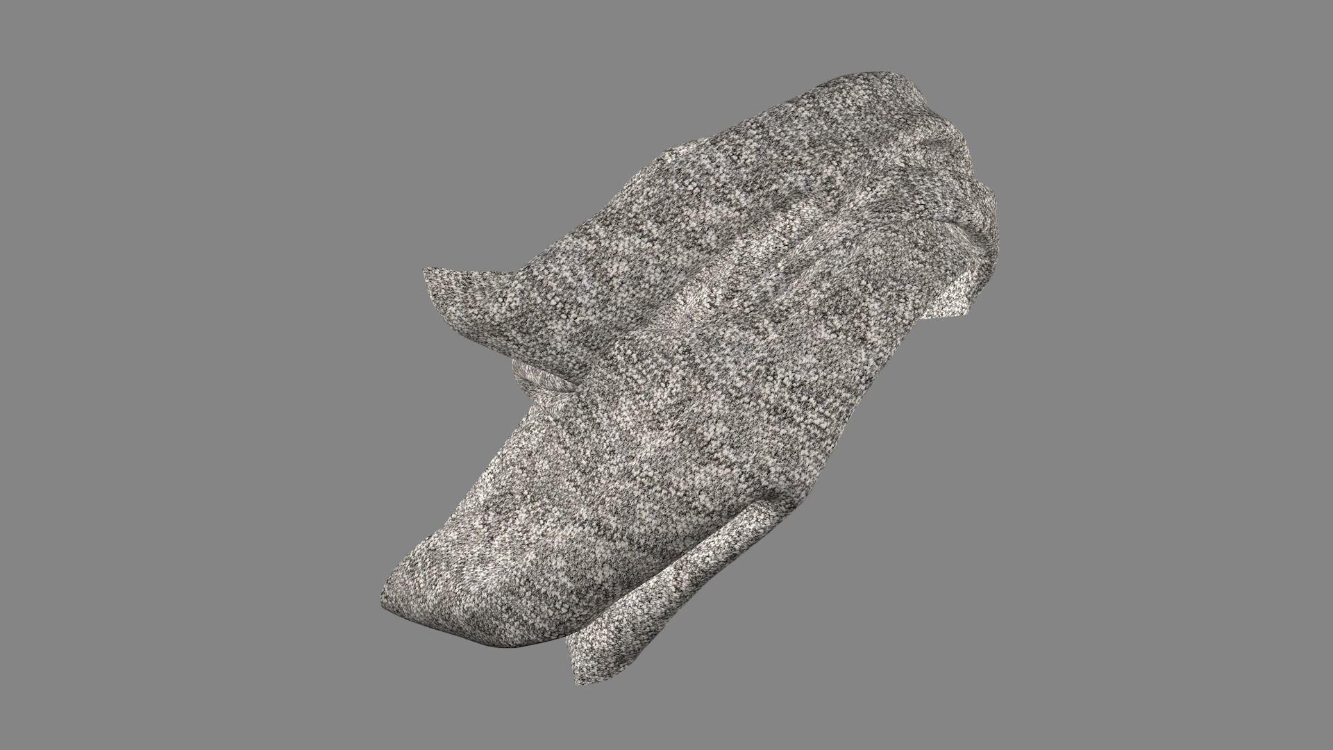 Dress collars scarves and necklaces decorated 3d models 3D model_2