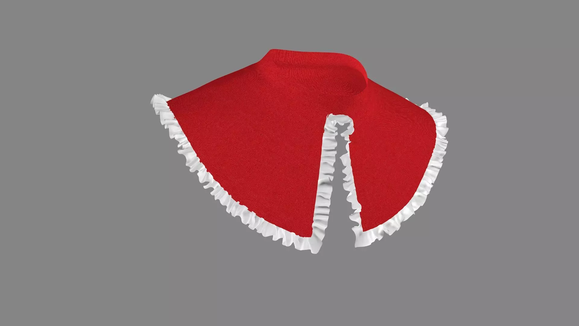 Dress collars scarves and necklaces decorated 3d models 3D model