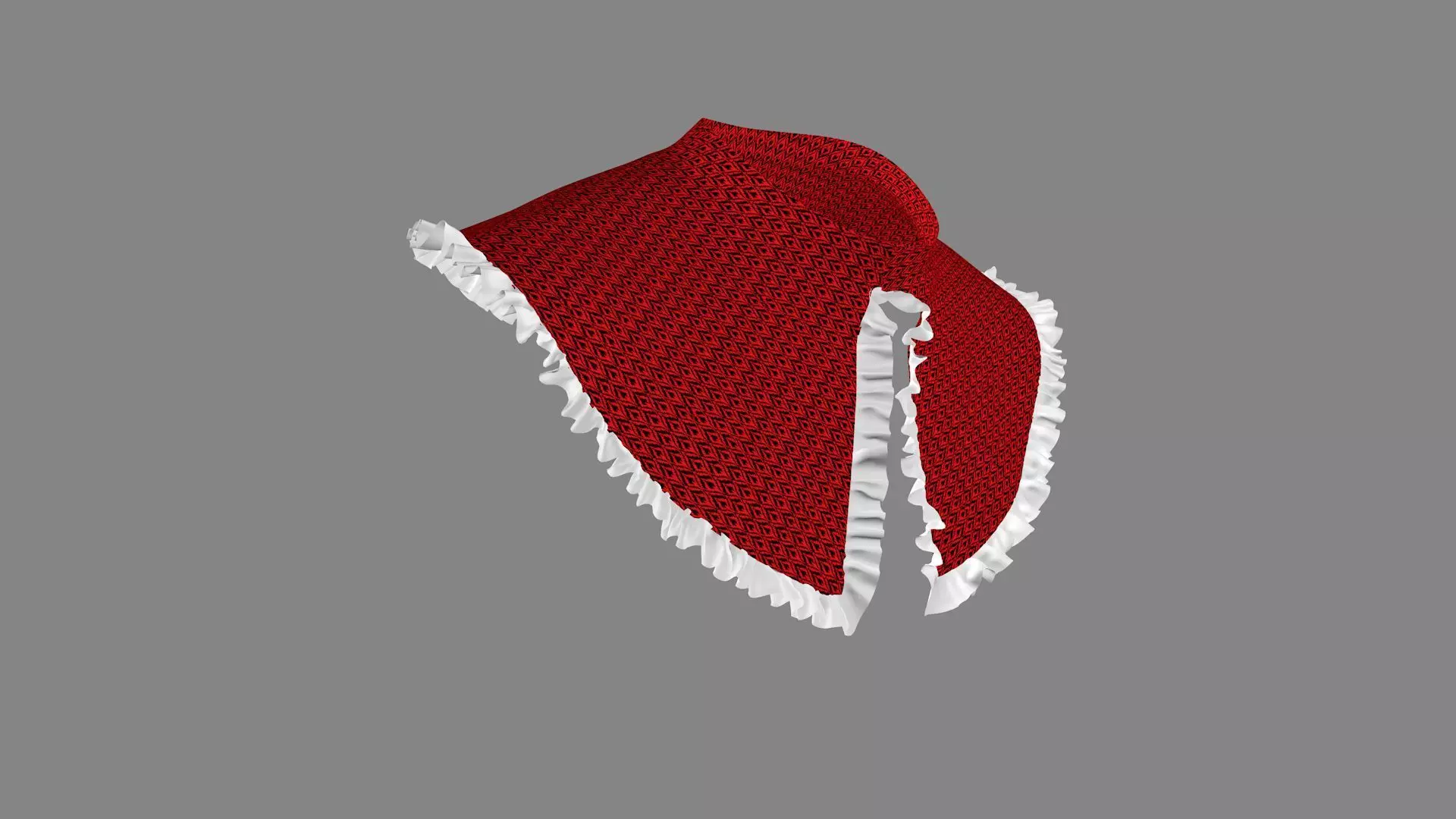 Dress collars scarves and necklaces decorated 3d models 3D model