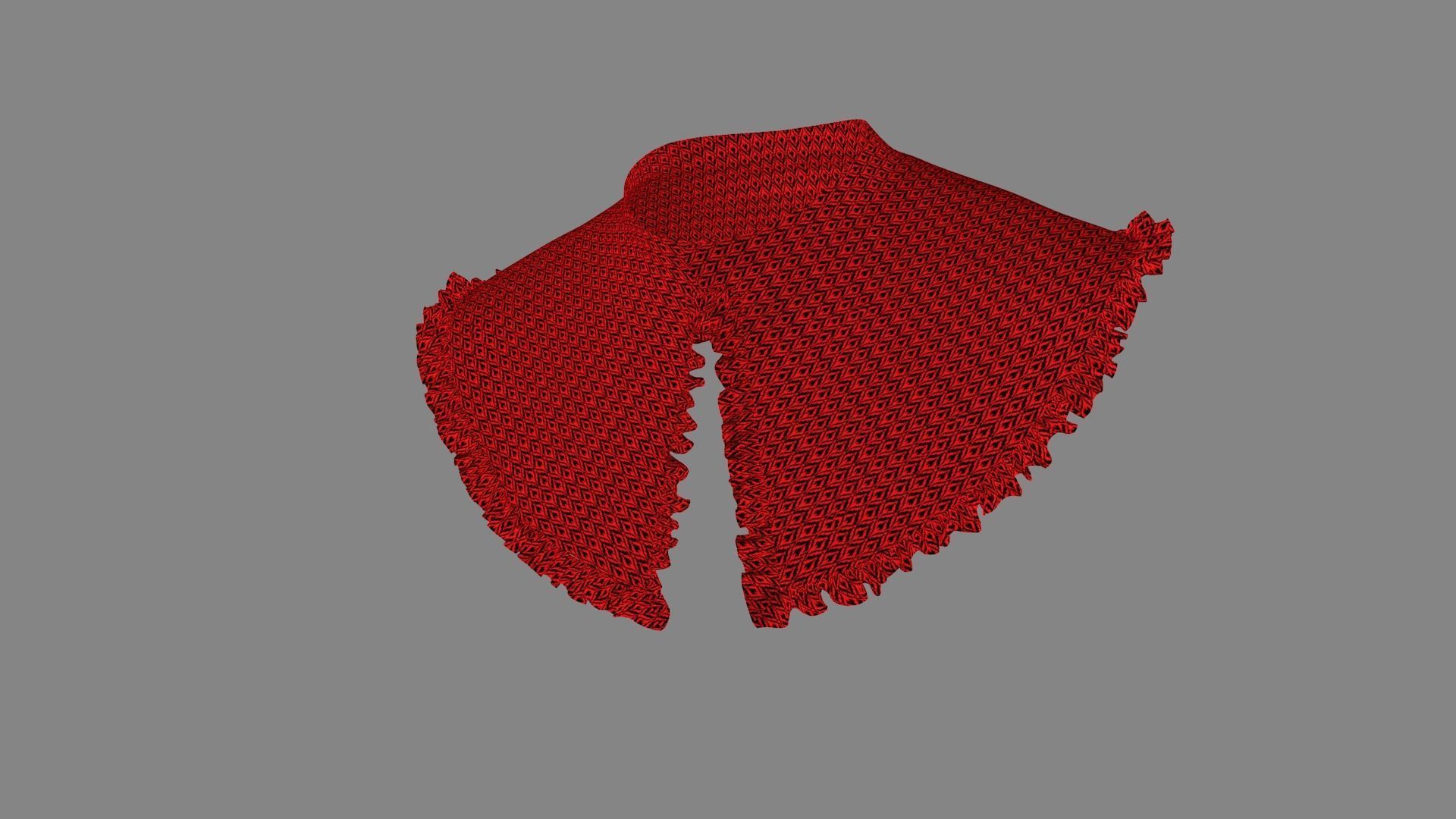 Dress collars scarves and necklaces decorated 3d models 3D model_2