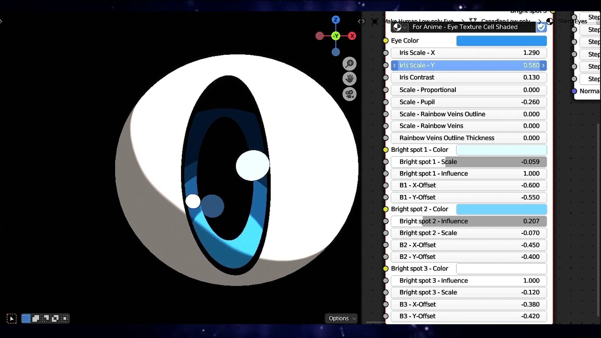 For Anime in Blender - Procedural Eye texture Texture_6