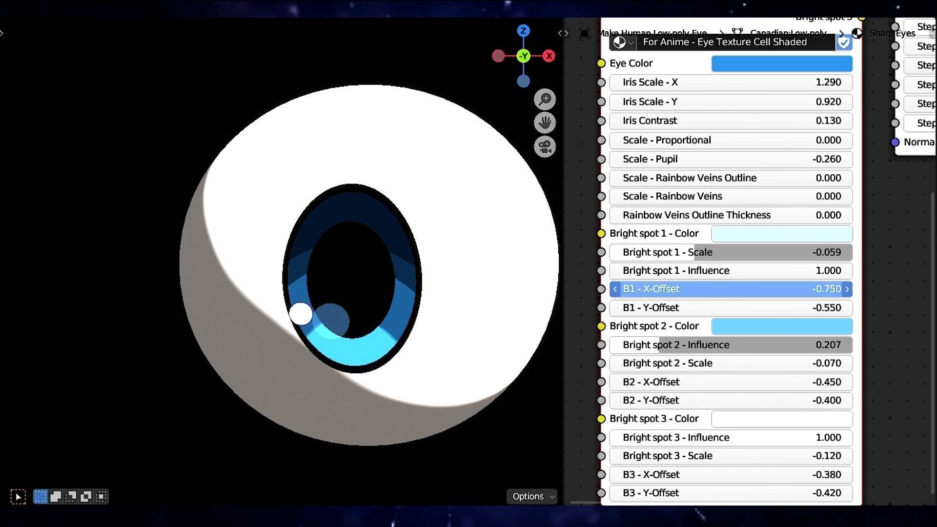 For Anime in Blender - Procedural Eye texture Texture_12