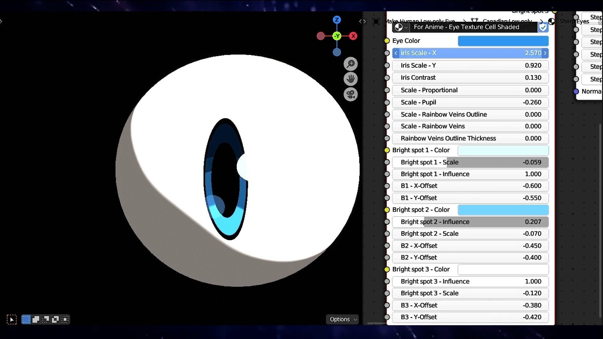 For Anime in Blender - Procedural Eye texture Texture_5