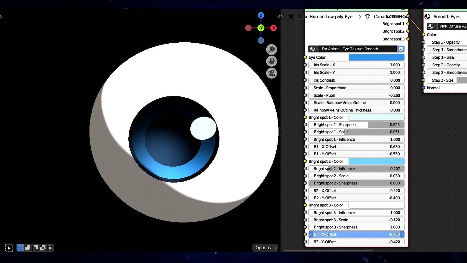 For Anime in Blender - Procedural Eye texture Texture_41