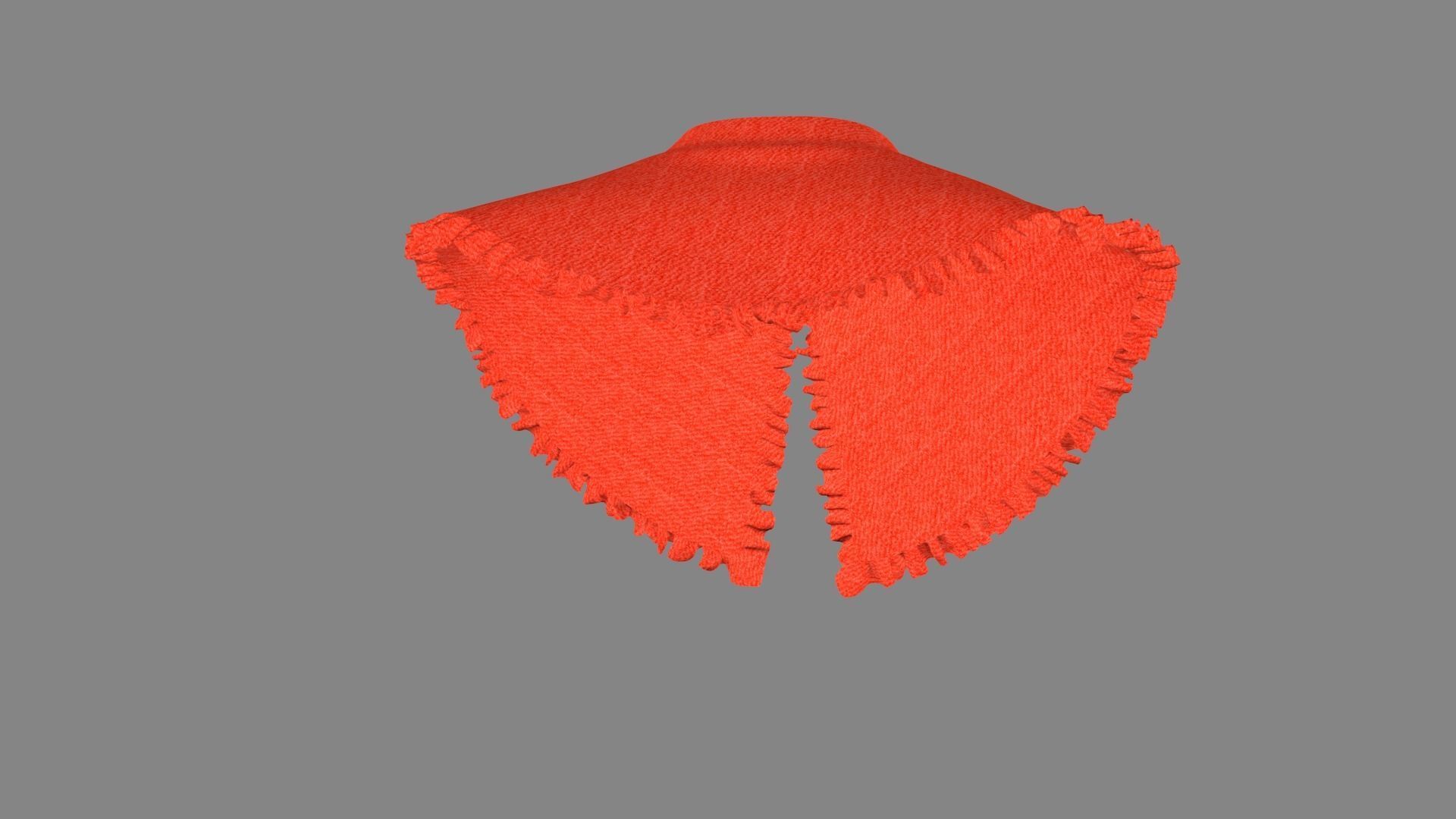 Dress collars scarves and necklaces decorated 3d models 3D model_5