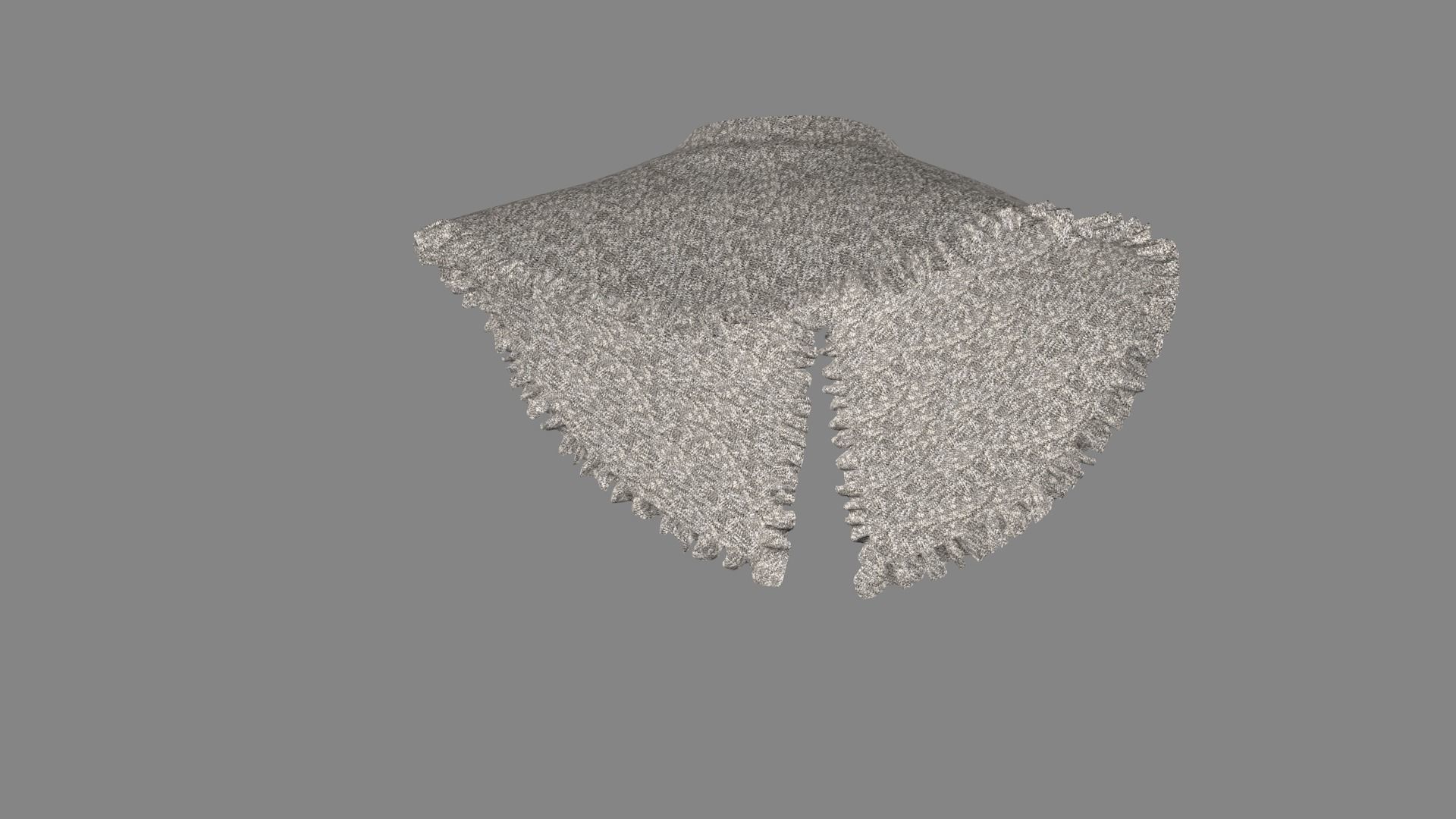 Dress collars scarves and necklaces decorated 3d models 3D model_4