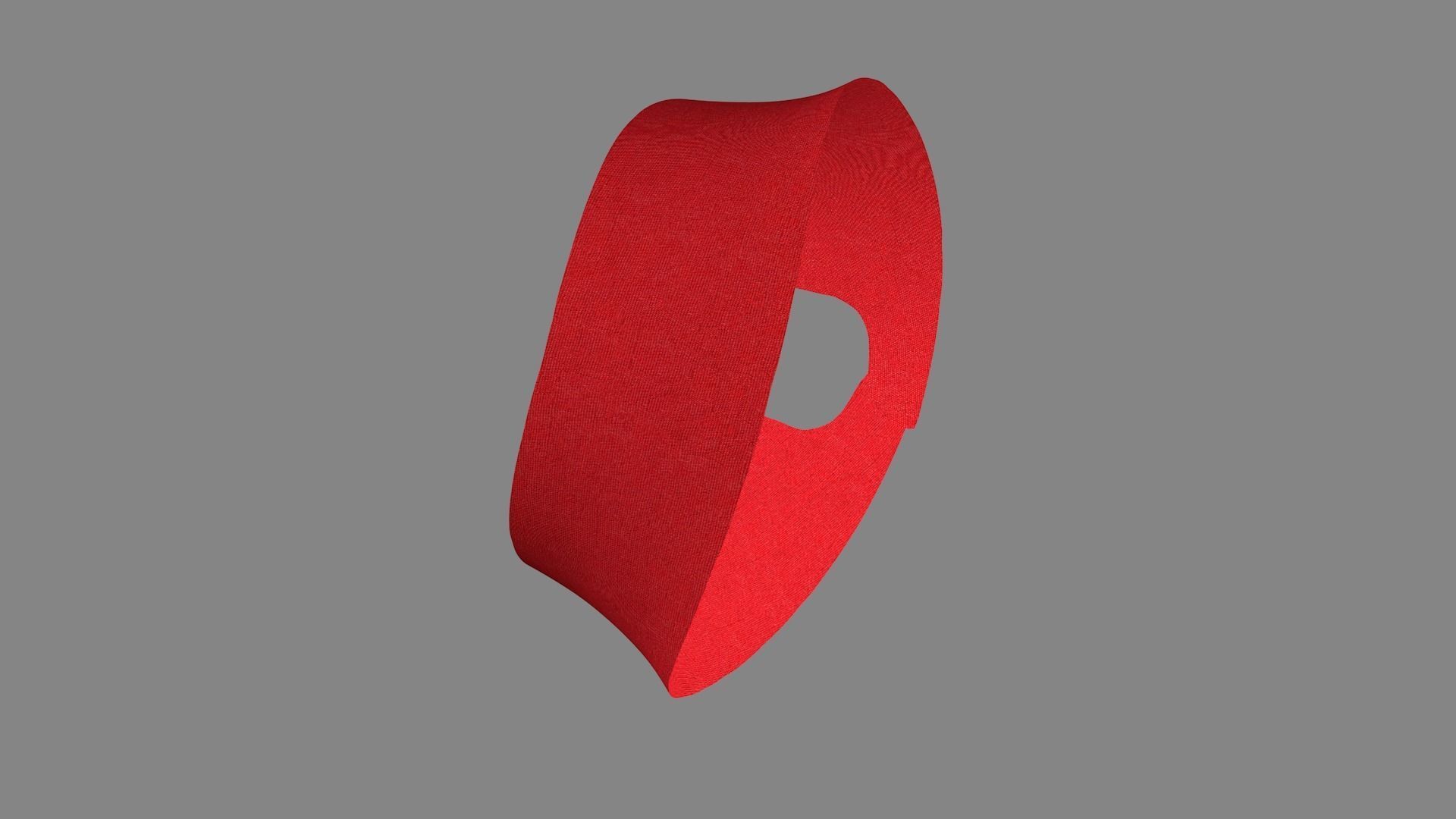 Dress collars scarves and necklaces decorated 3d models 3D model_4