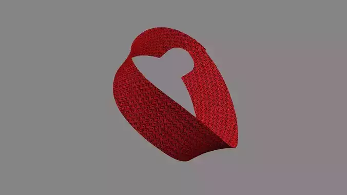 Dress collars scarves and necklaces decorated 3d models